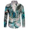 Men's Shirt Shirt Snake Totem Sub -sleeve Character Soft Material Casual Outdoor Snakeskin Graphics