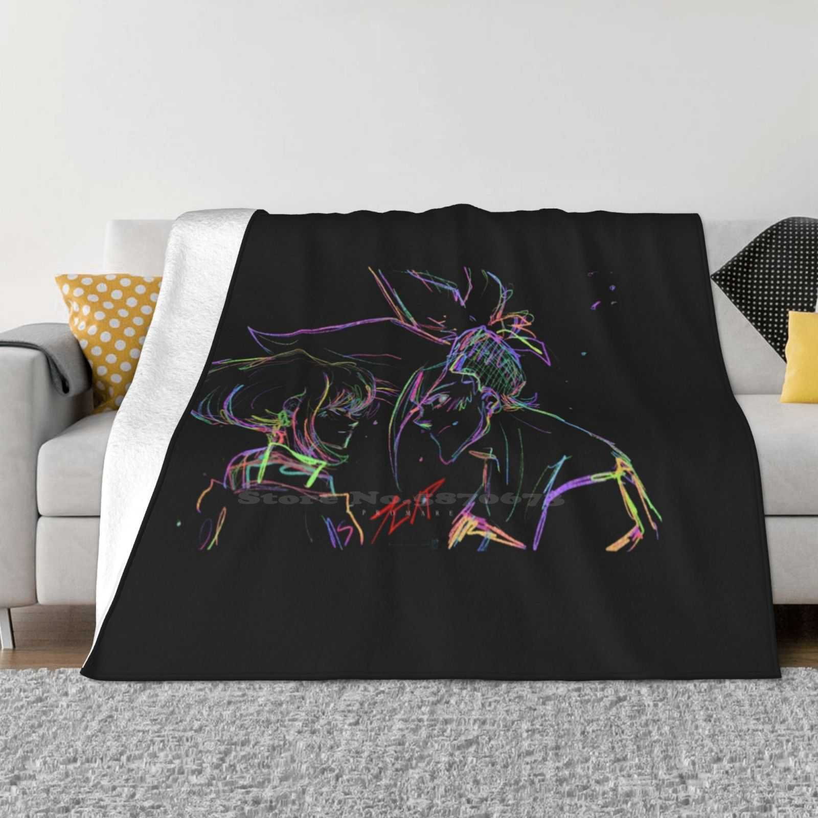 Lio De Galon Latest Super Soft Warm Light Thin Blanket Promare Anime Galo Thymos Lio Fotia Galio 30x40in