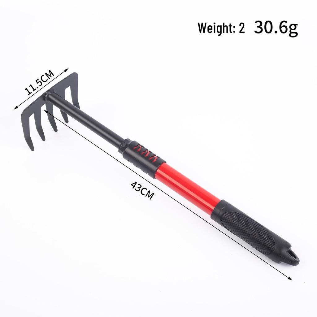 Seashore Gardening Tool Set: Shovel, Hoe, Rake for Planting Flowers & Succulents – Durable High Hardness Tools