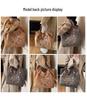 2026 Spring Japanese Style Eco-friendly Nylon Embroidered Tote - Large Capacity Casual Single Shoulder Bag for Women