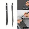 2pcs Tungsten Carbide Scriber Pen Metal Wood Cutting Marker Pencil Engraving Pen For Ceramic Wood Carving Glass Tile Cutting Tool