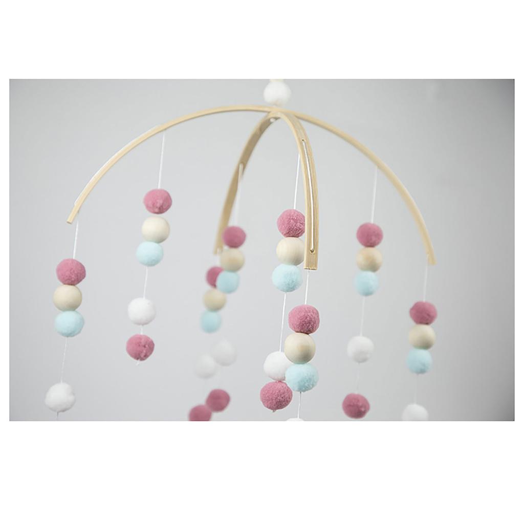 Cheap Wooden Ceiling Mobile Baby Crib Mobile for Boy and Girls Baby Bed