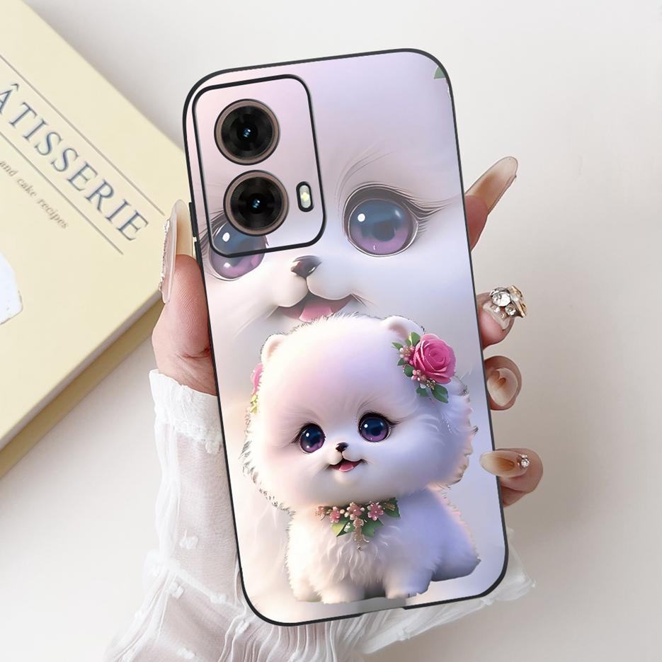 For Motorola Moto G85 5G Case XT2427-1 Luxury Candy Painted Cover Soft TPU Phone Case For Moto G35 G 55 85 MotoG55 MotoG85 Shell