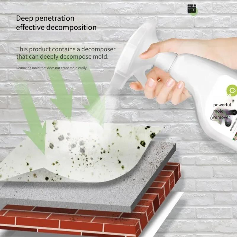 Mildew Remover Spray Cleaner - Eliminates & Prevents Wall Mold and Spots Effective for Removing Mildew & Musty Odors In Home