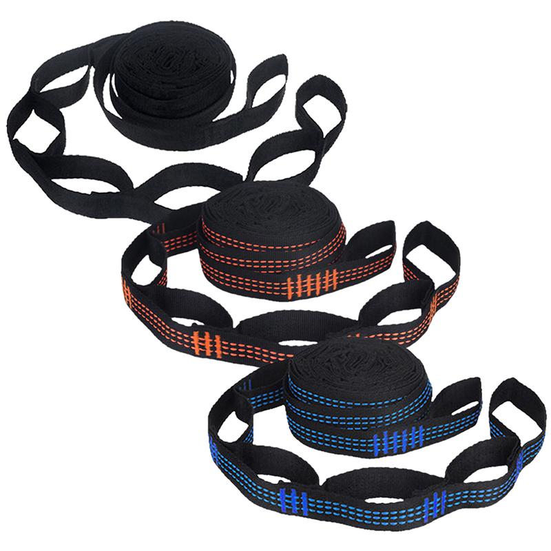 2PCS Lightweight Hammock Straps Extra Strong Non-Stretch Rope with 600lbs Breaking Strength for Outdoor Camping Travel