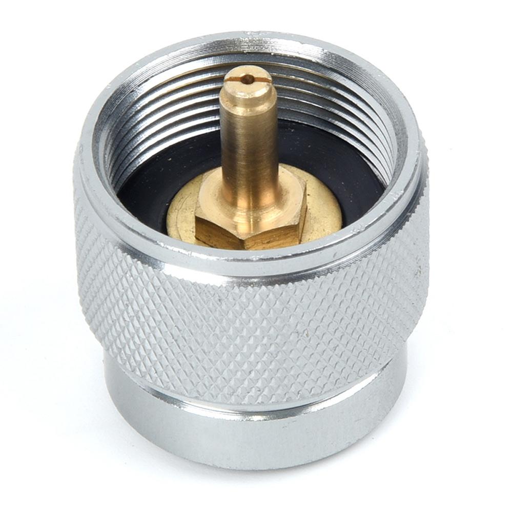 Outdoor Gas Refill Adapter Reusable Aluminum Alloy