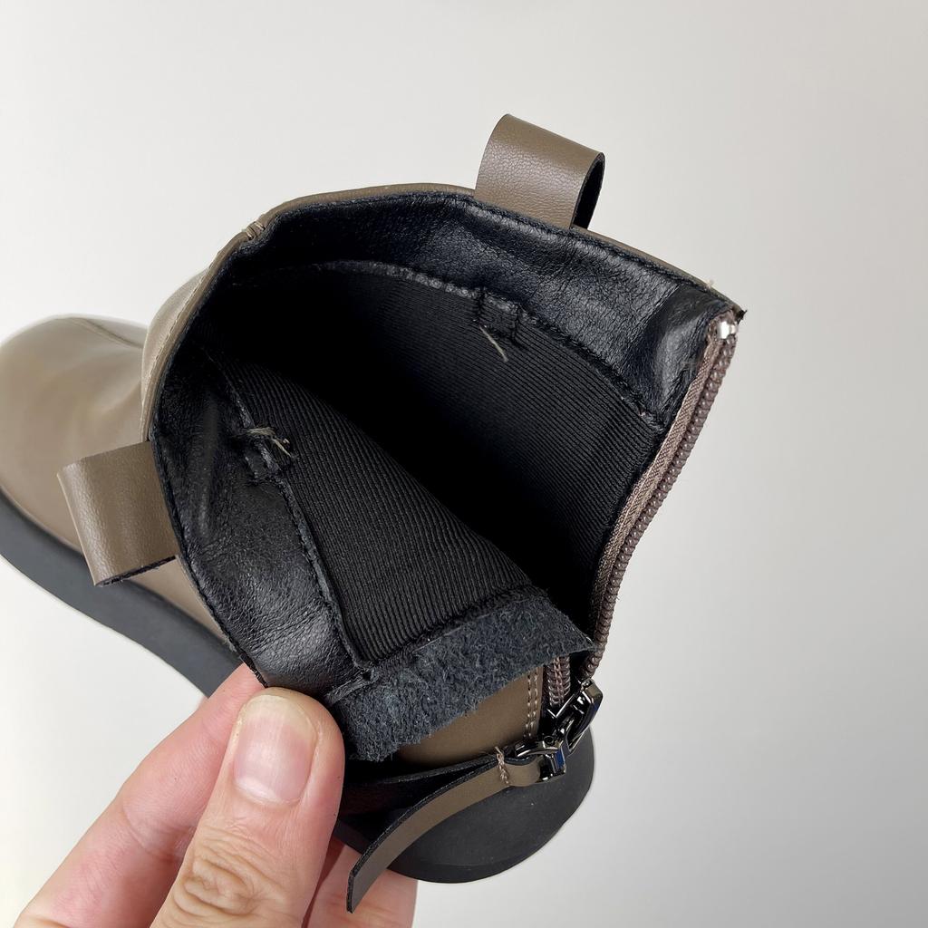 Ghete Scurte pentru Copii Fete la Modă Simple de Iarnă Stil Coreean Ghete de Prințesă