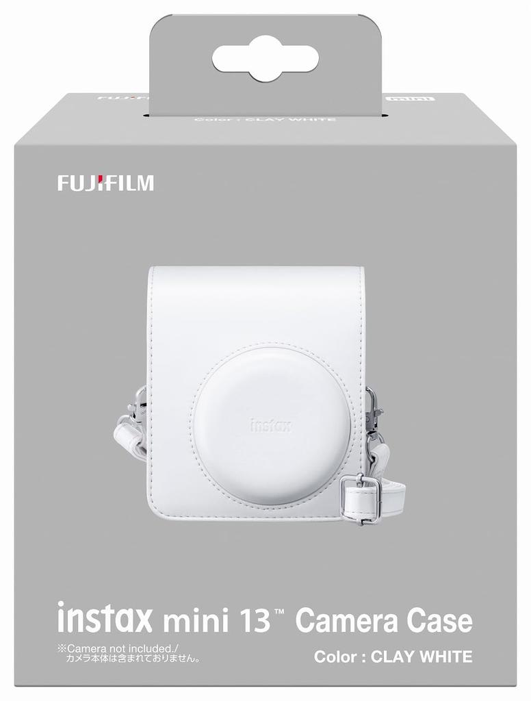 Fujifilm Instax Mini 13 Dedicated Camera Genuine Case Case, Manufacturer's Product, White, Quick-Release