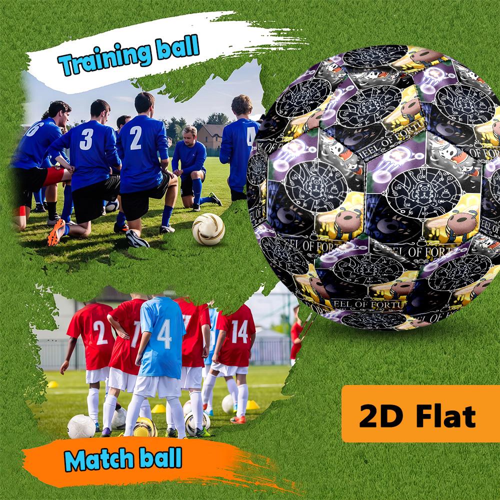 Enigmatic Figure Crescent Blade Soccer Ball Suitable for Both Training and Competition High Elasticity Very Elastic