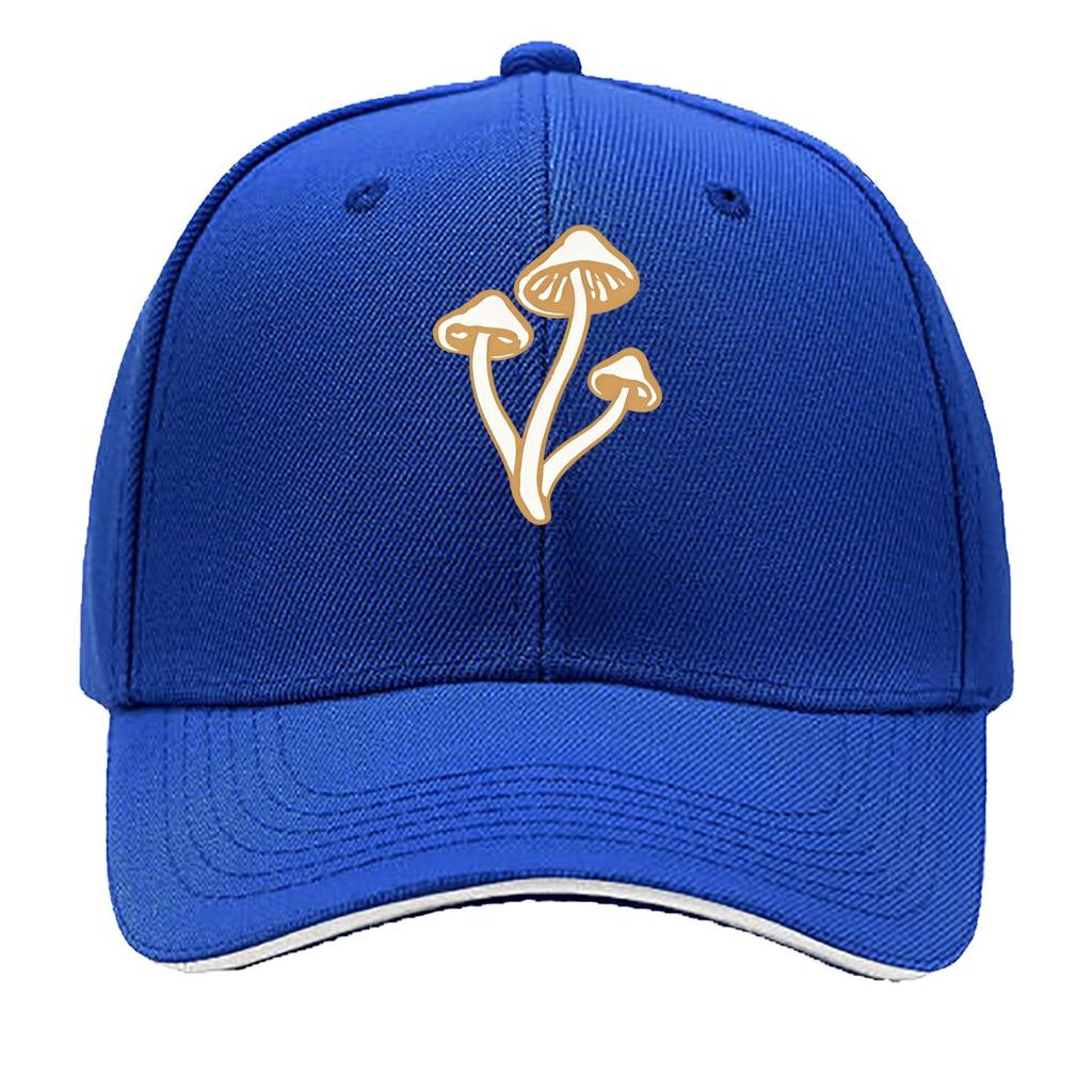 Breathable Mushroom Baseball Cap Adjustable Golf Hat for Unisex and Women YK Couple Dad Hats Unisex S Sandwich Baseball Cap