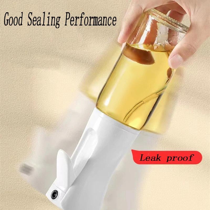Olive Oil Sprayer Bottle Baking Barbecue Mist Sprayer Kitchen Cooking Vinegar Oil Dispenser for Air Fryer BBQ Picnic Tools