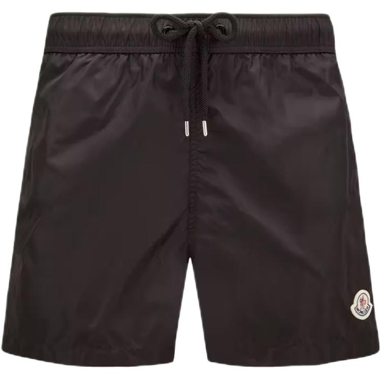 Moncler SS26 Merklogo Patch Zijzak Casual Shorts Heren shorts L10912C0000453326999 S
