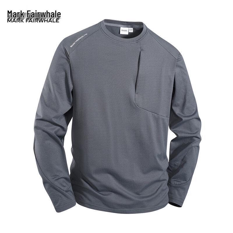 MARK FAIRWHALE Men s Crewneck Sporty Sweatshirt 2XL