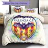 Custom Name Valencia CF2 Pattern Bedding Quilt Set  Home Decoration  Gift (1 * Duvet Cover + 2 * Pillowcase  Without Core)