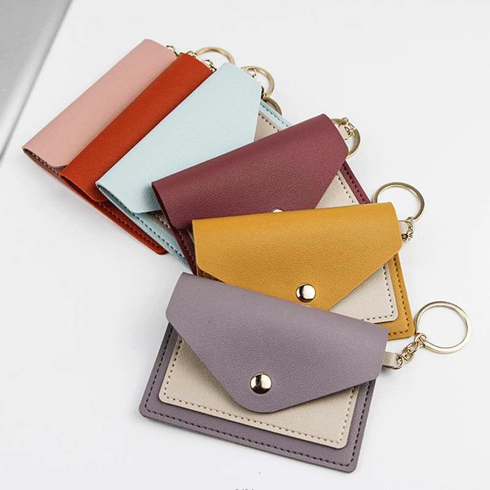 Case Student Business Card Cover Slim Wallet Coin Purse Korean Style Card Holder ID Card Holders
