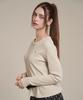 Iteoneolmomeonteu Waffle T-Shirt _ Oatmeal