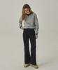 MAGOODGAN Chera 4805 Corduroy Navy Bell-Bottom Pants