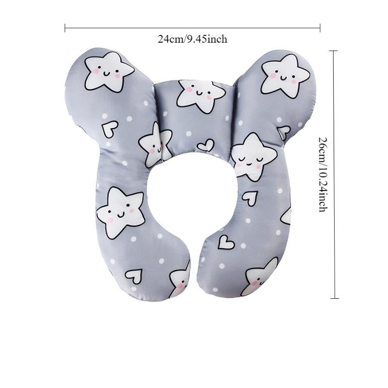 Soft Baby Neck Support Pillow Portable Head Rest Cushion for Infant Car Seat Stroller Practical Travel Accessory Baby Holiday Present