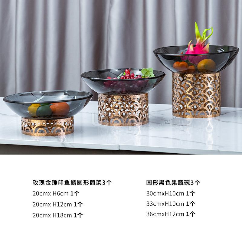 Restaurant Catering Buffet rack Tier Stainless Steel Display Cake Stand Luxury Gold Dessert Food Tea cake decoration accessories