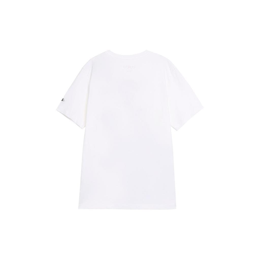 Jordan T-Shirt mit Grafikdruck, Rundhalsausschnitt, kurze Ärmel, Herren-Tops, Weiß FN6026-100