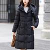 Fashion Woman Parkas Winter Long Coats Hooded Thick Warm Overcoat Women's Jackets