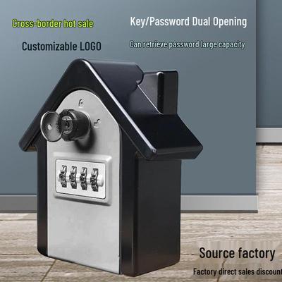 Kombinovaná skříňka na klíče s dvojím přístupem pro domácnosti a staveniště