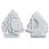 Christmas Tree Resin Mould With Snowflake Silicone Mould For Creating Unique Holiday Ornaments