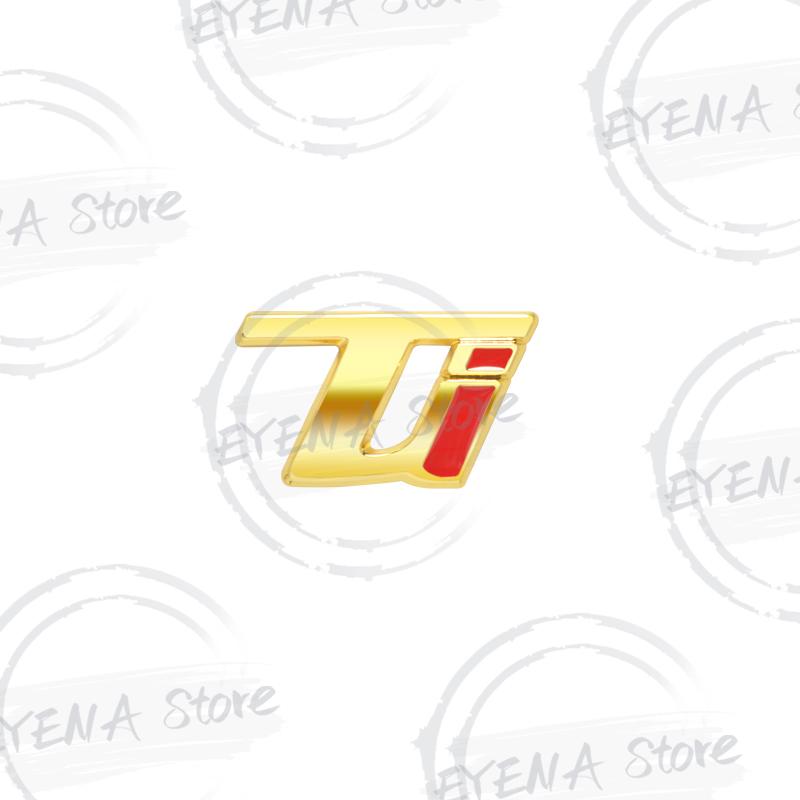 VELOCE TI Logo Schriftzug Metallplakette Aufkleber Auto Heckklappe Karosserie Emblem Für Junior Giulietta Tonale Giulia Stelvio GTS Sportiva