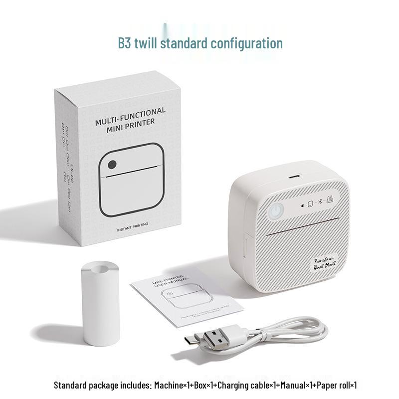 Portable Wireless Bluetooth Thermal Photo & Label Printer