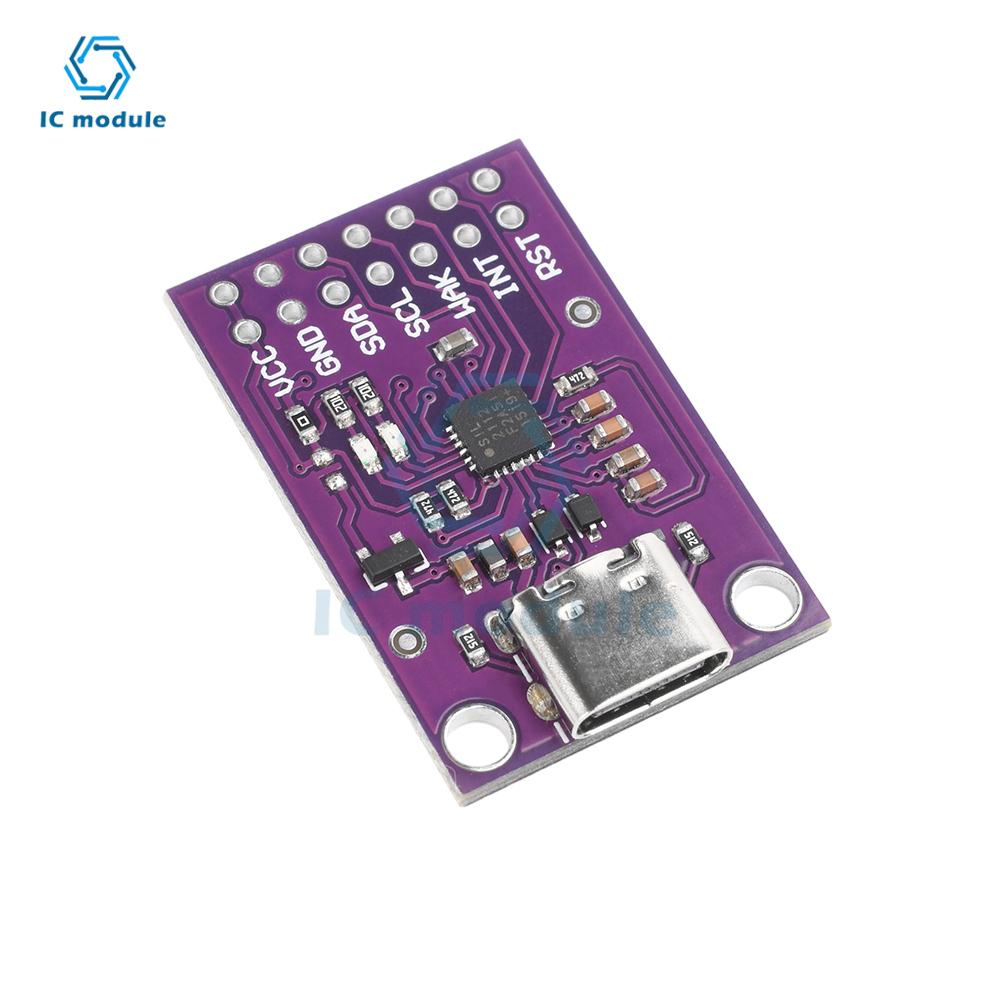 CP2112 Module USB to SMBus/I2C Converter, Compact 32mm*21mm Size with HID Class Support, No Driver Needed