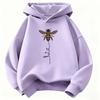 Latest Autumn-winter Design - Bee Pattern Children's Hooded Sweatshirt, Boys' and Girls' Warmth-Keeping Sweatshirt