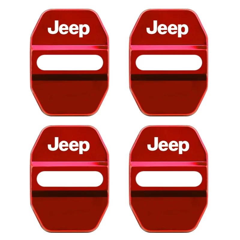 Per Jeep Styling Auto Copri Serratura Porta Per Jeep Renegade Compass Patriot Cherokee Wrangler Grand Cherokee SRT Protettivo E D