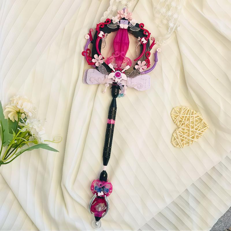 

New Moonlight Club Building Block Magic Stick Lace Assembly Model Toy Desktop Decoration Girls Collection Birthday Gifts no box