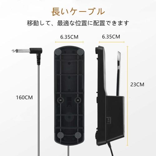 Donner DSP-003 Damper Pedal, Sustain Pedal, Keyboard Pedal, Foot Pedal Switch, Compatible with MIDI Keyboards and Digital Pianos