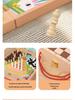 Double-Sided 4-in-1 Wooden Game Set: Chess, Five-in-a-Row, Go, Bowling - Children's Educational Toy
