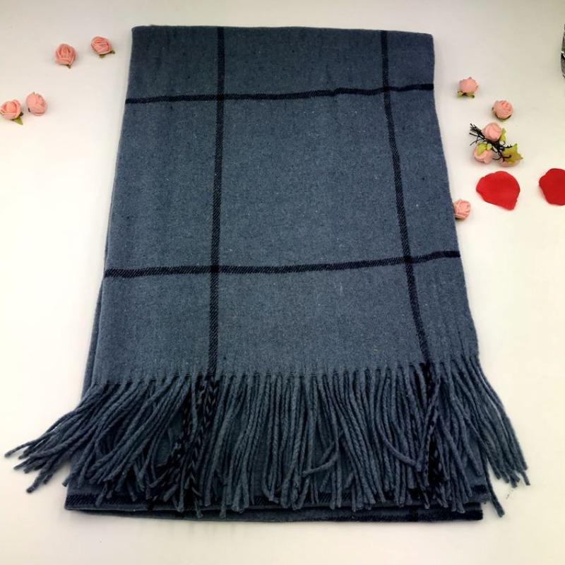 Autumn and winter new plaid wool shawl, warm fashion thickened scarf women, sweet multi-colored shawl