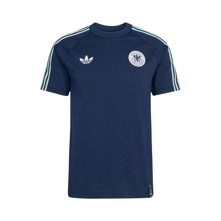 Adidas Germany Originals T-Shirt Collegiate Navy Men Tops Blue JZ9342 S