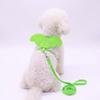 120CM Puppy Leash Collar Green Pet Harness Cute Dog Cat Leashes  For Pet Outdoor Walking