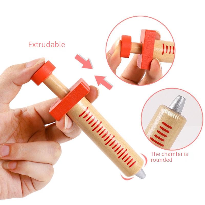 High-Quality Wooden High-Quality Doctor High-Quality Play High-Quality House High-Quality Toy Collection kit High-Quality Simulation High-Quality