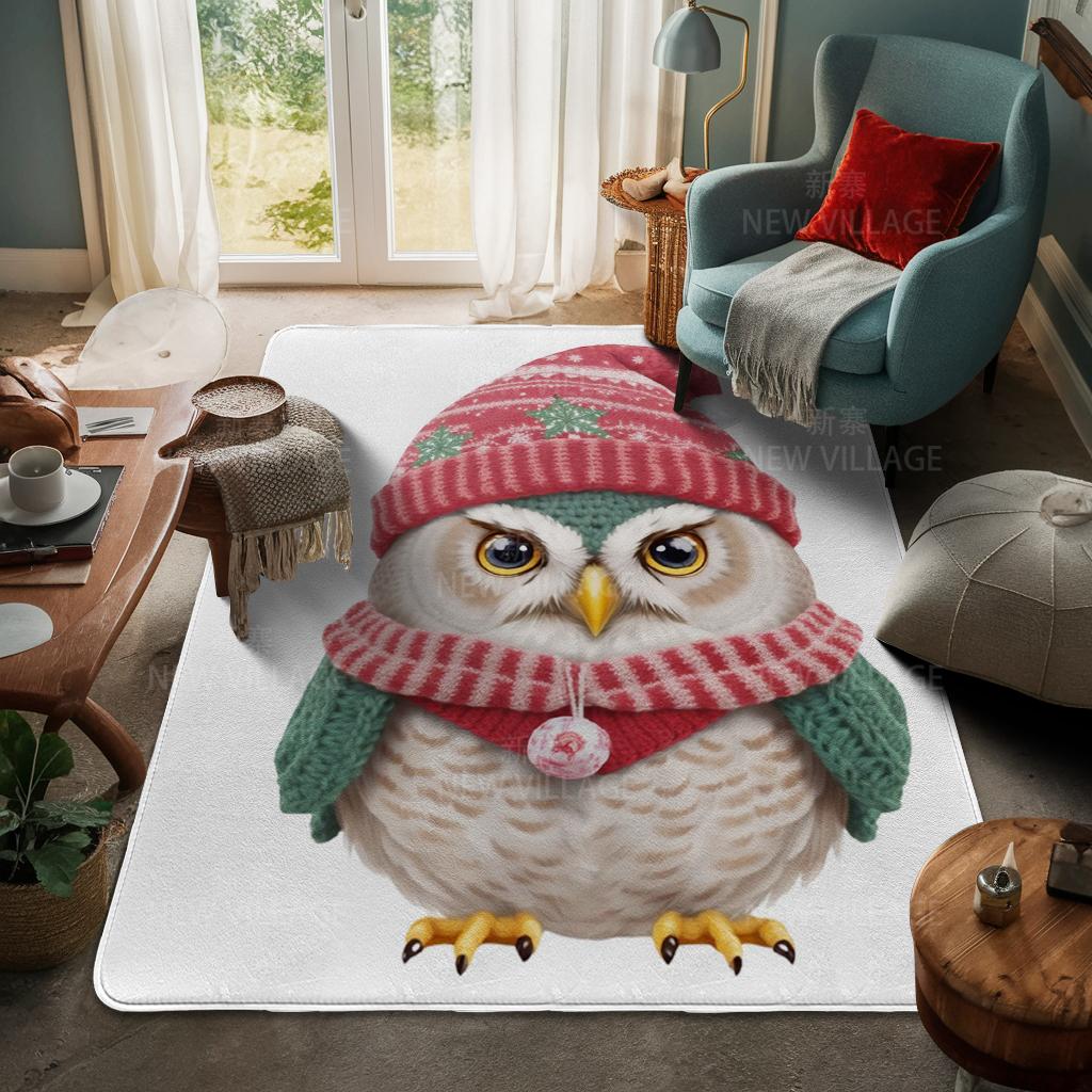 House Entrance Carpet Home Door Mat Living Room Bath Foot Bathroom Non-slip Water Absorption Rugs Bath Merry Christmas Winter