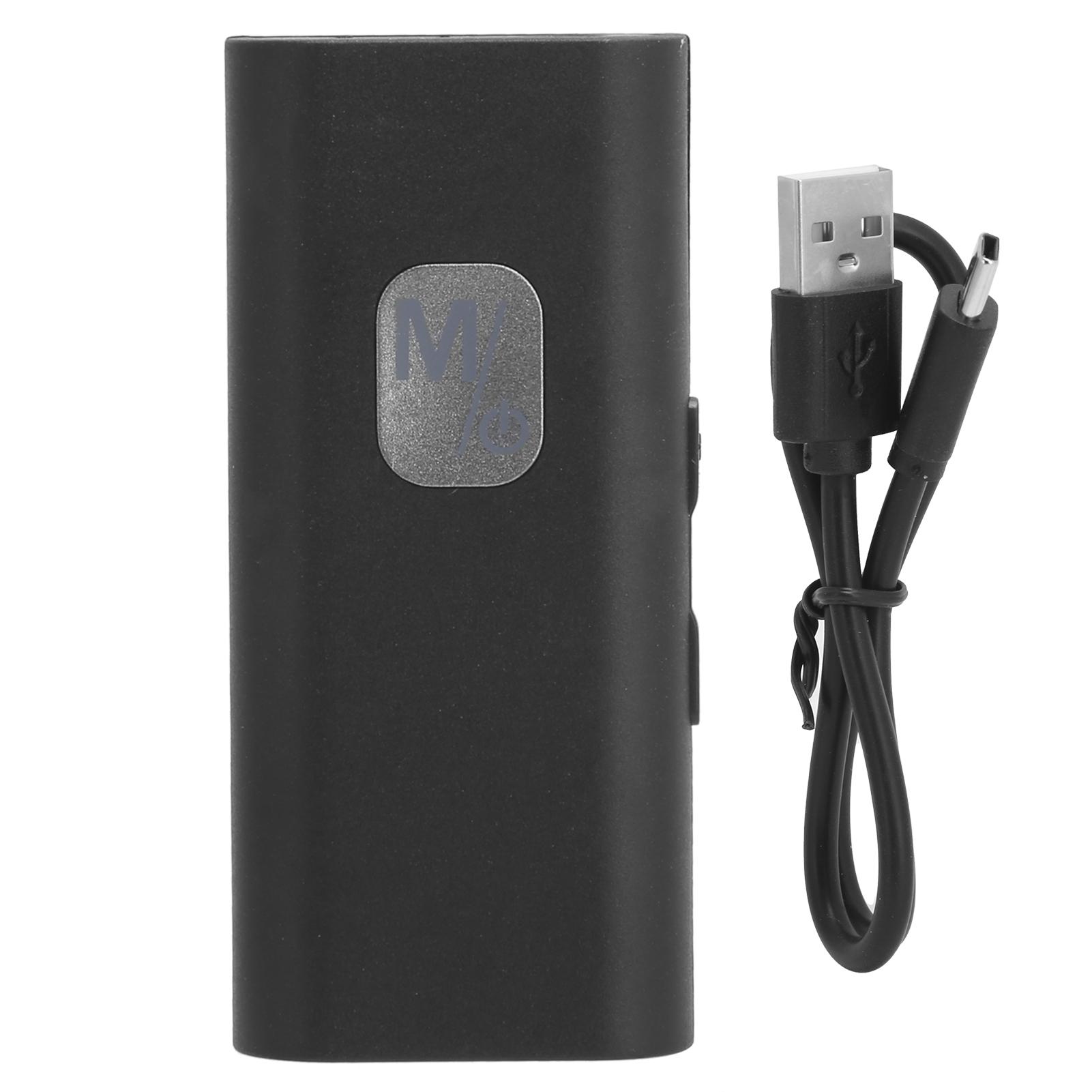 

Bluetooth 5.0 Clip Adapter Portable Wireless o Receiver Adapter with Microphone