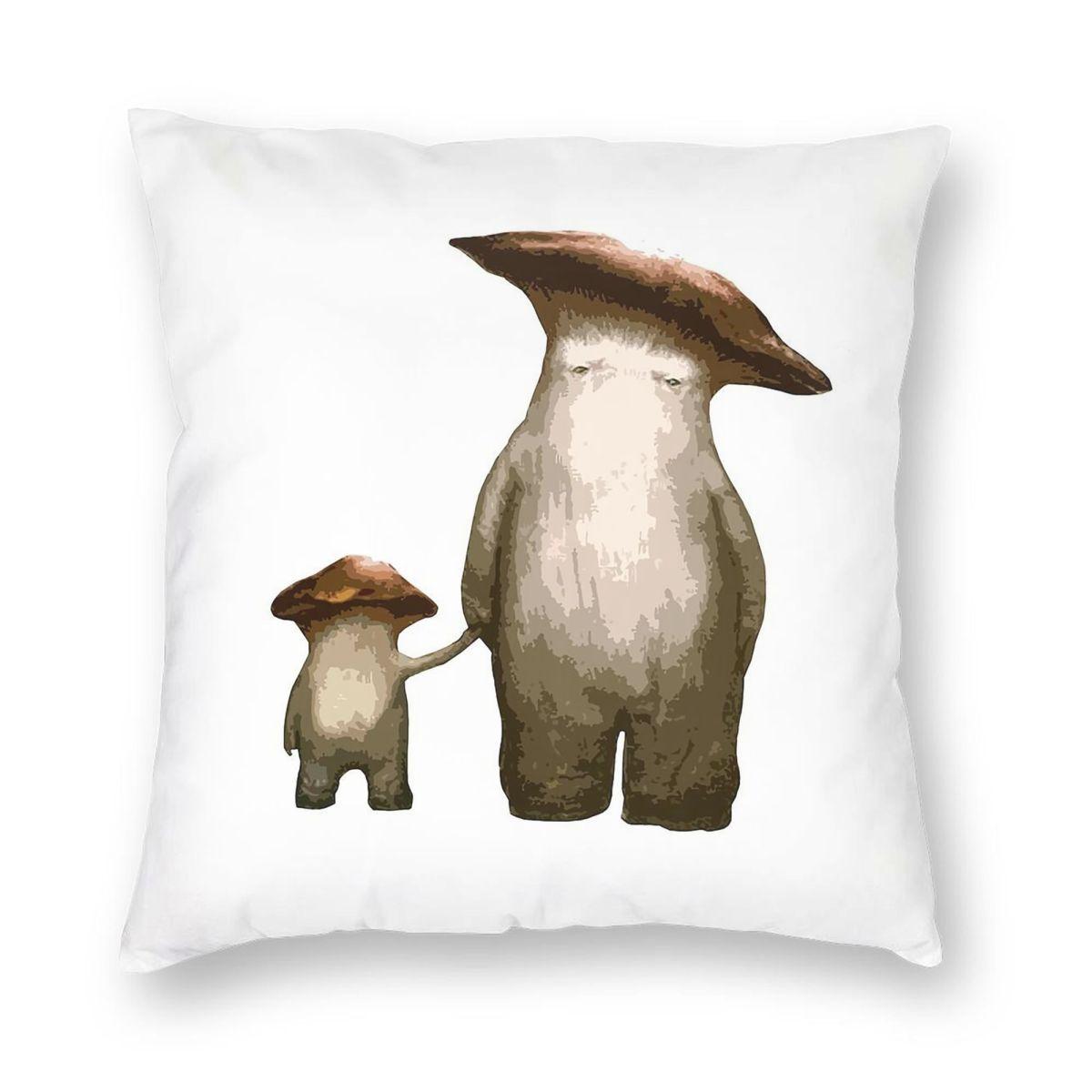 

Dark Souls Mushroom People Square Pillowcase Polyester Linen Velvet Pattern Zip Decorative Throw Pillow Case Sofa Cushion Cover 30cmx30cm