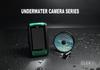 Leqi FF918C-WL Black Wireless Fish Finder Bait Boat with 300M Range.