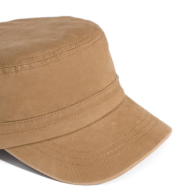 Pălărie plată pentru bărbați, șapcă de căpitan cu cap mare, pălărie de protecție solară, pălărie de camioner, viziere snapback Ha