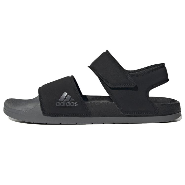 New Adidas Adilette Sandal 'Black Grey' HP3007