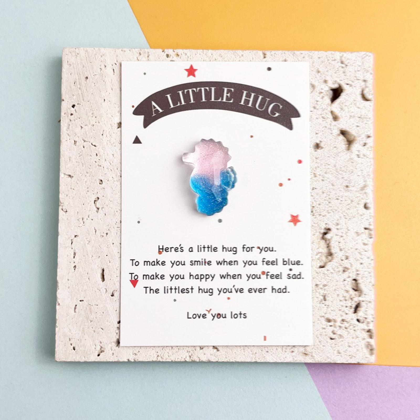 

DIY Ocean Wind Animal Series Симпатичные сверкающие крабы для украшения аквариума с градиентом Карманные объятия Благословенная открытка 1 шт. One Size