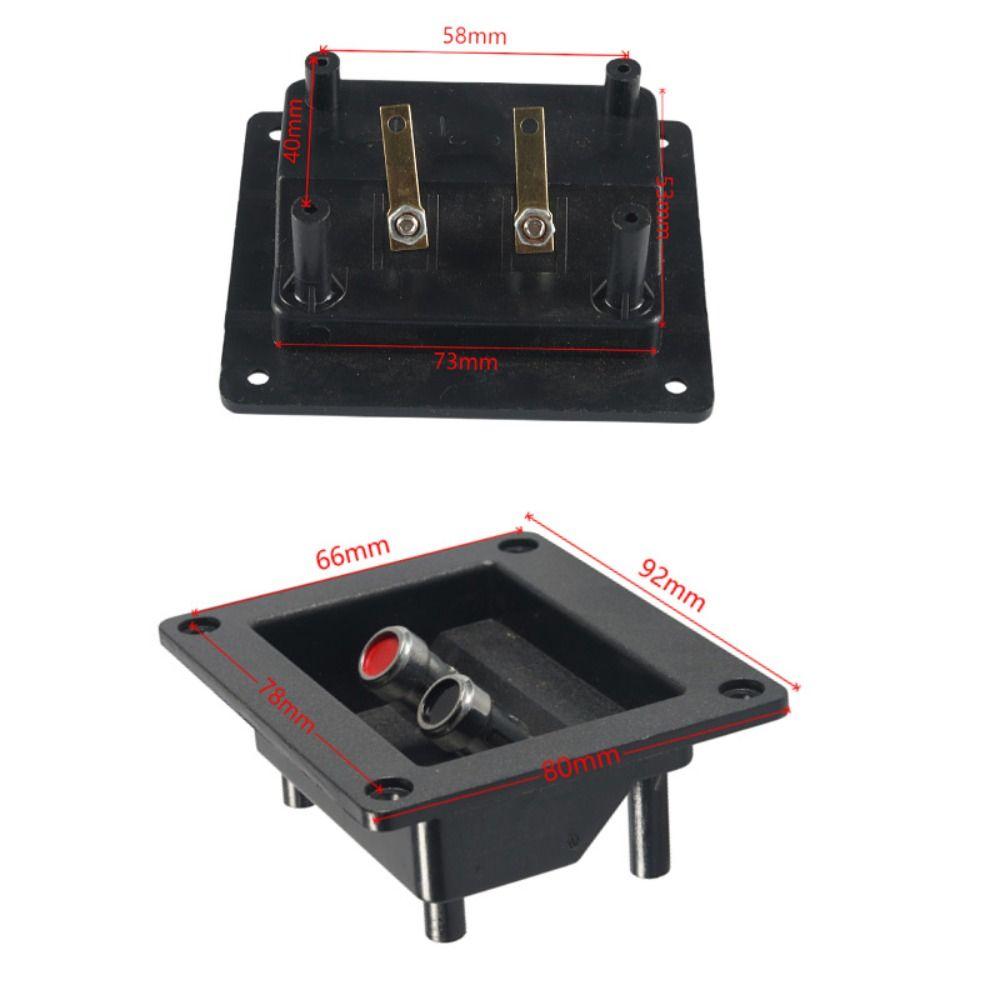 Two-position Speaker Box Recessed Speaker Accessory Box Speaker Link Box For DIY Home Car Stereo