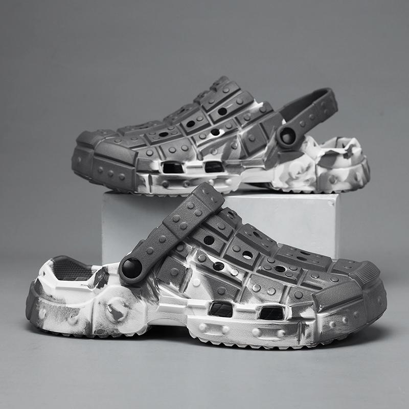 

Men s Sandals Summer New Home Garden Shoes Outdoor Comfortable, Lightweight, Non Slip Soft Bottom Flip Floors Sliding Shoes 2025 40