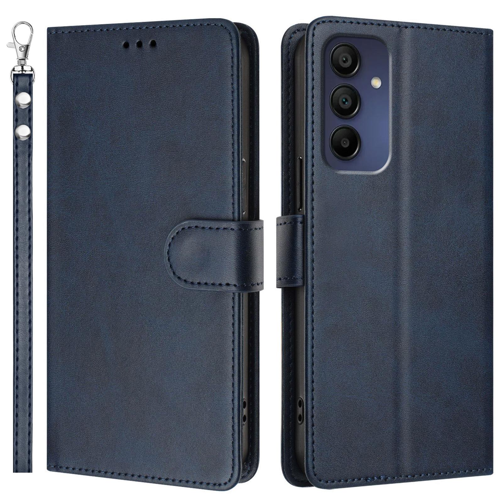 

For Samsung Galaxy A16 5G/A16 4G Case RFID Blocking Wallet Leather Phone Cover with Strap C