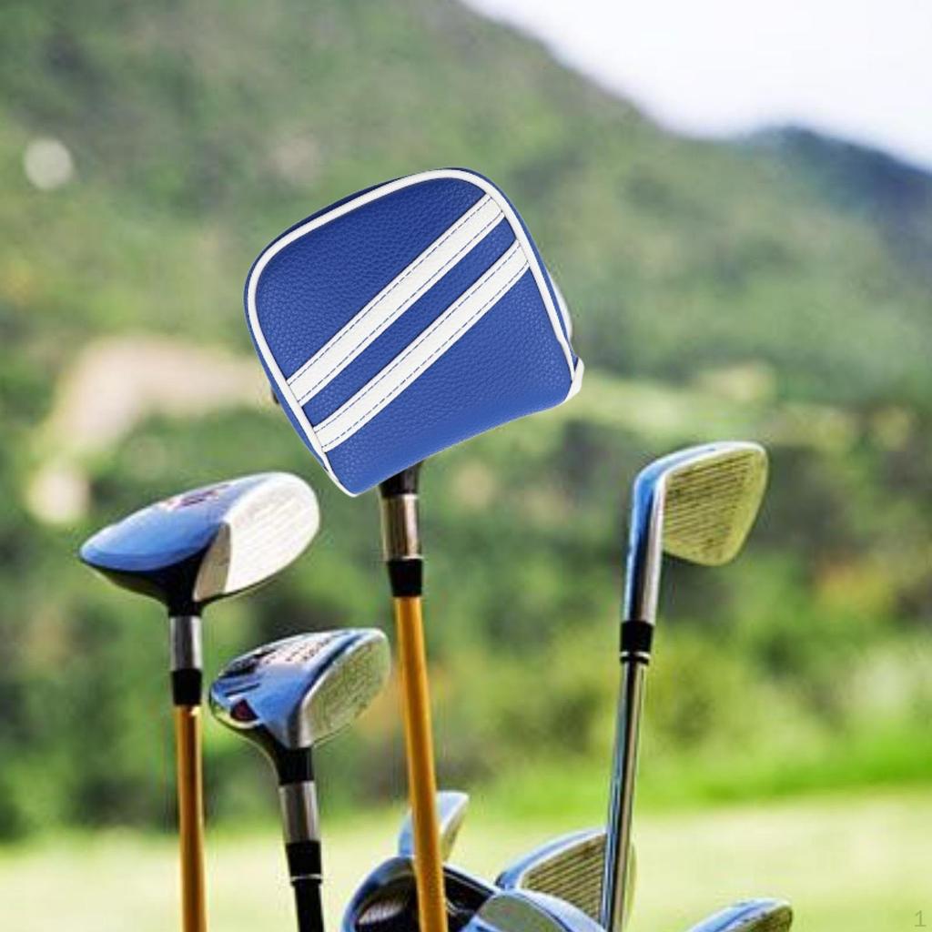 Golf Club Head Cover, PU Leather Headcover, Gift Choice for Adults